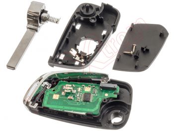 Adapter housing compatible for Citroen / Peugeot VA2, 2 buttons